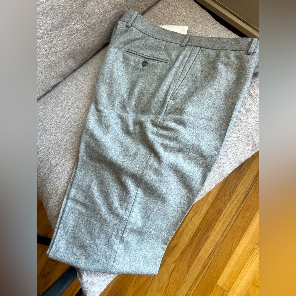 Suitsupply Gray Wool Trousers